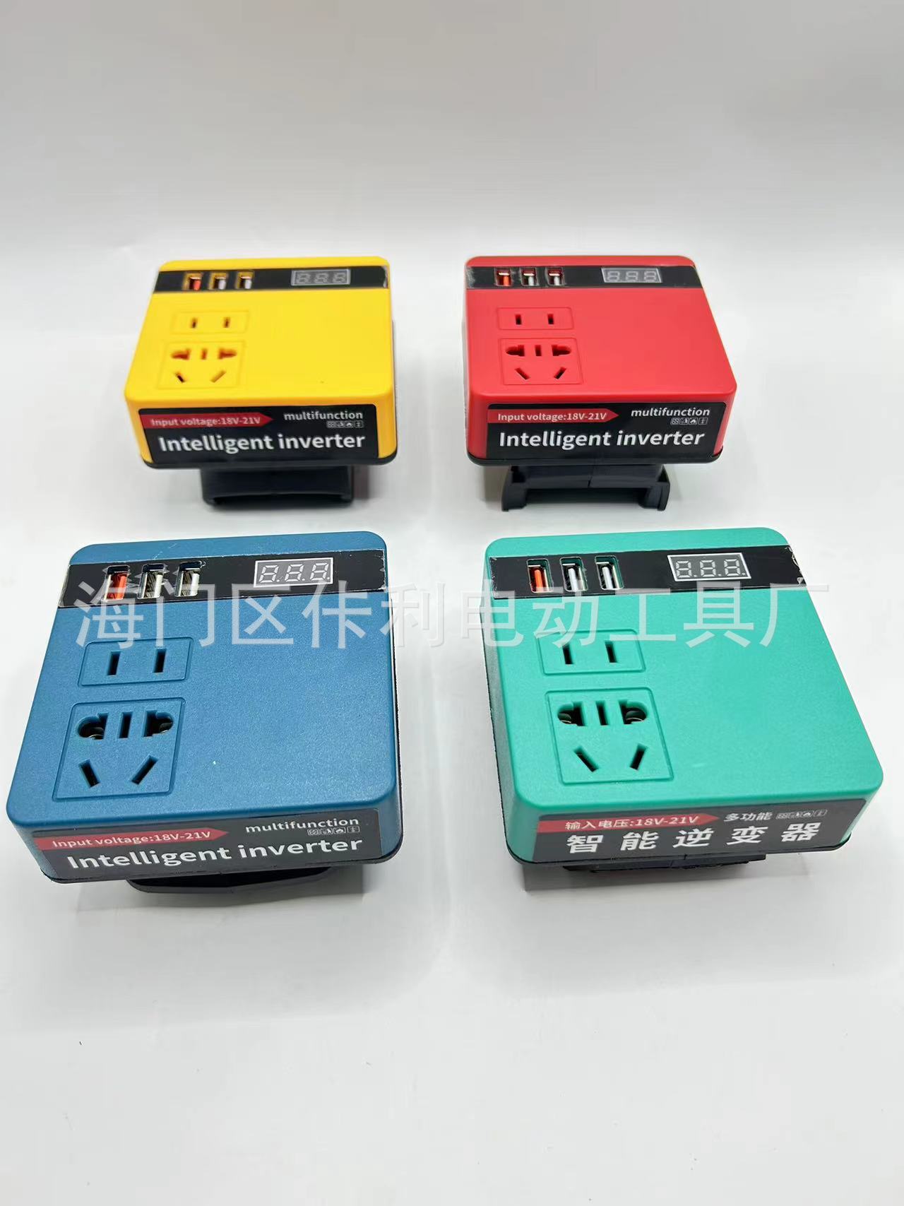 锂电池逆变器锂电工具电池逆变AC220V/DC5V/12V户外作业逆变器详情1