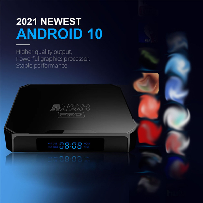 Внешнеторговый m98 pro-бокс H313 bluetooth television television 4K hd tv бокс бокс бокс бокс pic 3