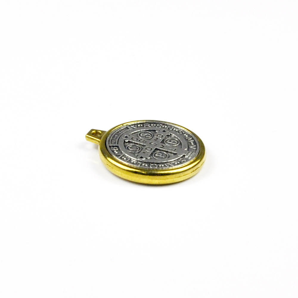 Wholesale of international trade European and American holy image pendants, simple alloy hanging ornaments, Saint Benedict from Nucia, cross-border e-commerce jewelry pic 9