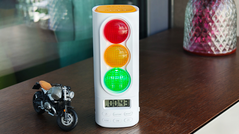 New cross-border traffic light timer, student enlightenment learning check-in schedule, high appearance level self-discipline timer pic 2