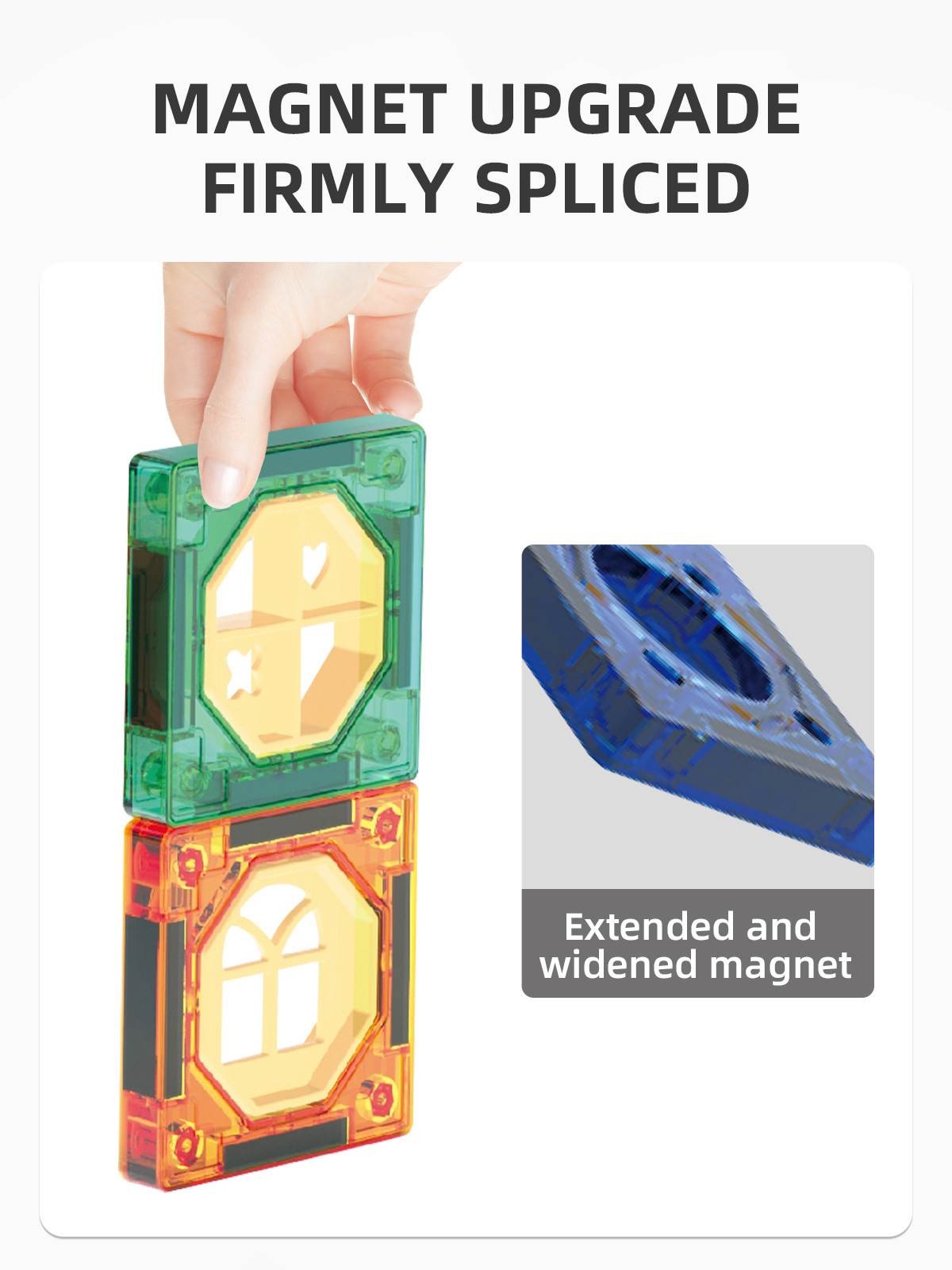 <北美热卖>滑道滚珠磁力片积木跨境亚马逊智力拼装男孩玩具礼物详情5