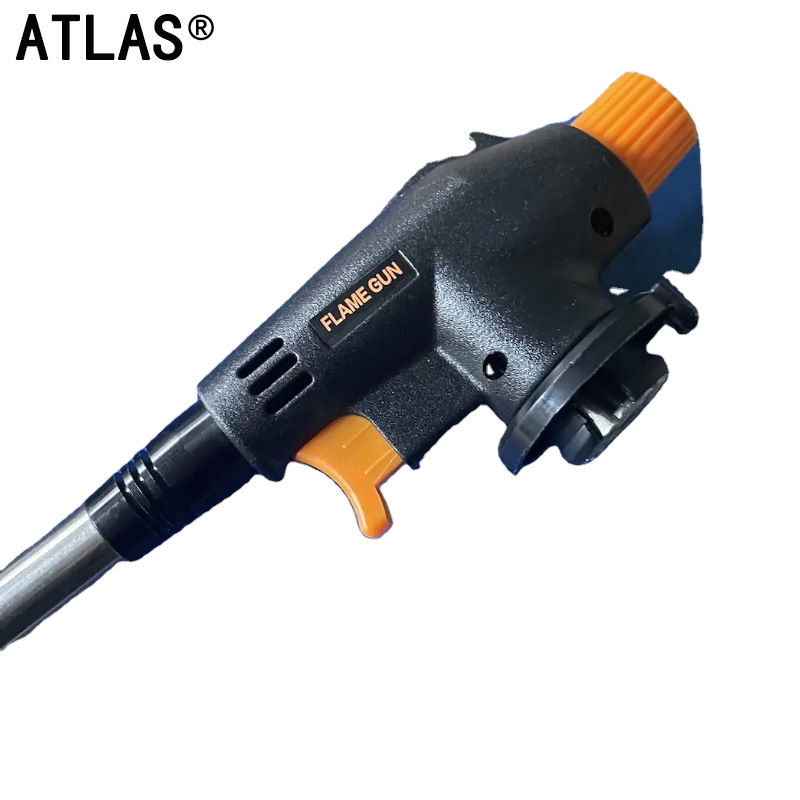 ATLAS不锈钢喷火器家用卡式气罐点火器户外烧烤烘焙高温火焰枪头详情7