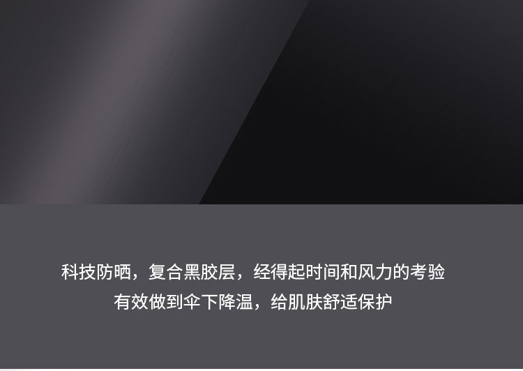 安娜淑草莓熊可爱卡通甜美三折太阳伞晴雨两用防晒防紫外线女黑胶详情6