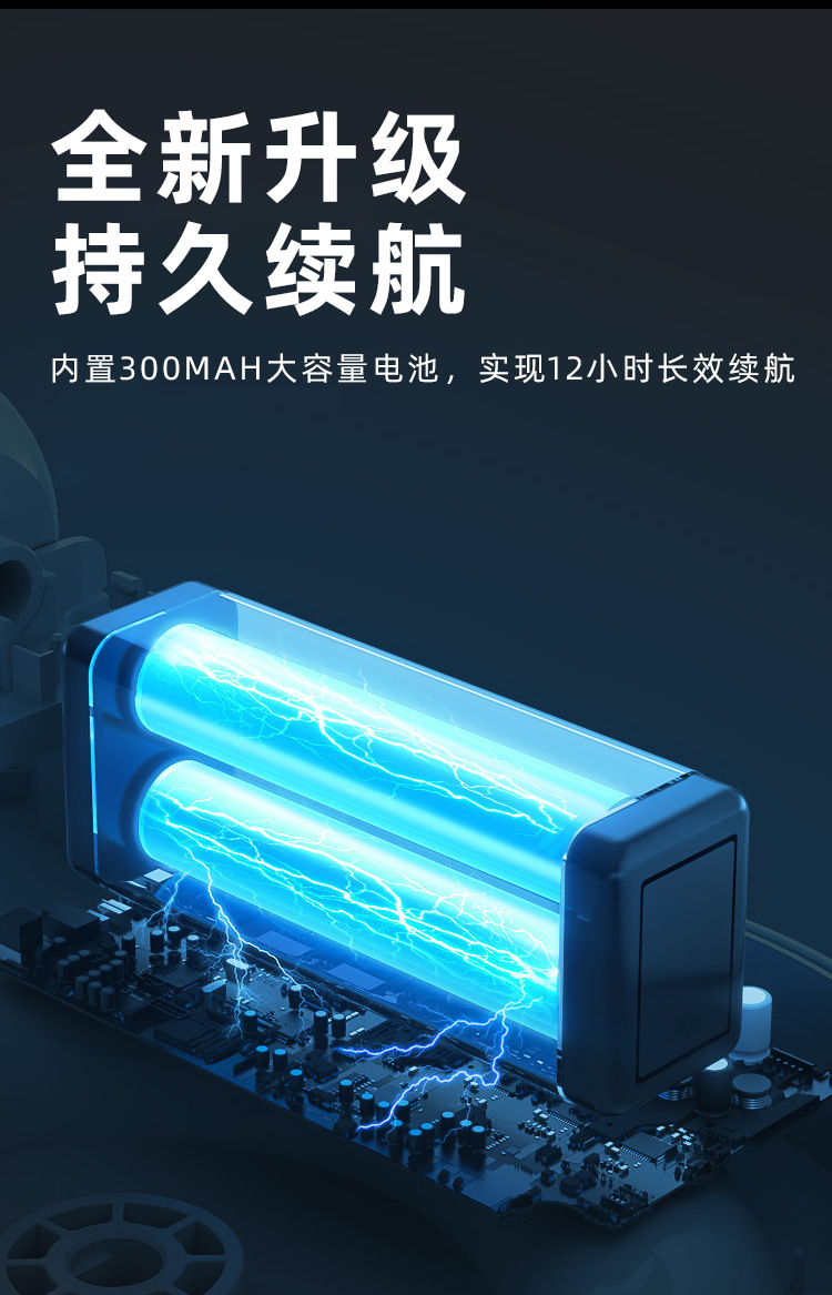 Solar-powered charging taillights, bicycle water flow navigation lights, night riding safety indicator lights, mountain bike high-brightness warning lights pic 3