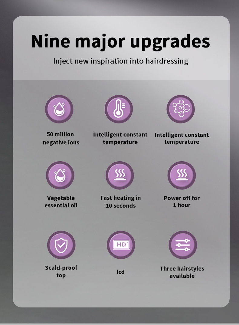 跨境热销款数显卷直发器大卷发神器自动卷发棒两用卷发器厂家批发详情3