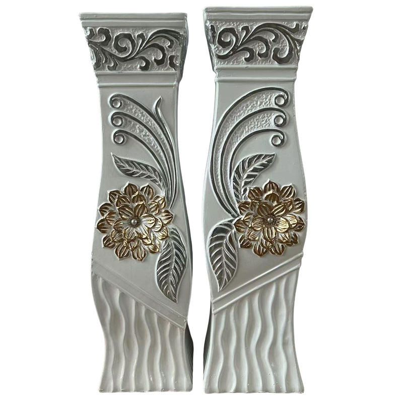 60cm花瓶厂家批发陶瓷花瓶欧式客厅摆饰绢花工艺落地大小花瓶详情40