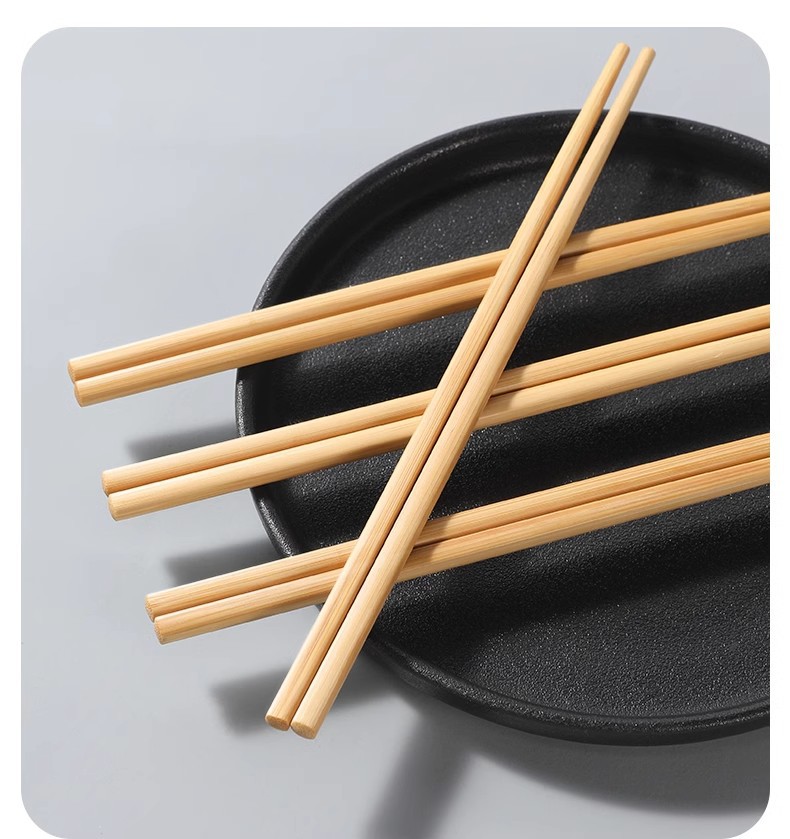 天然楠竹筷子家用实木防滑高档加长火锅筷子抗菌防霉耐高温油炸快详情16