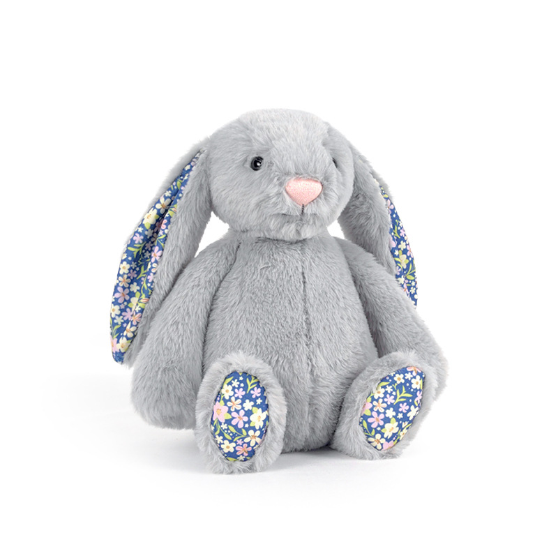 Shy Bonnie Rabbit, cherry blossom, berry, long-eared rabbit, internet-famous soft plush toy, companion and soothing doll pic 6