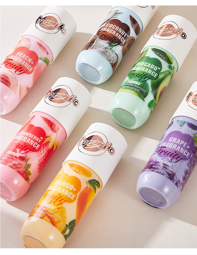 【跨境专供】FORMBO水果身体乳滋润补水保湿多种香味可选身体乳详情18