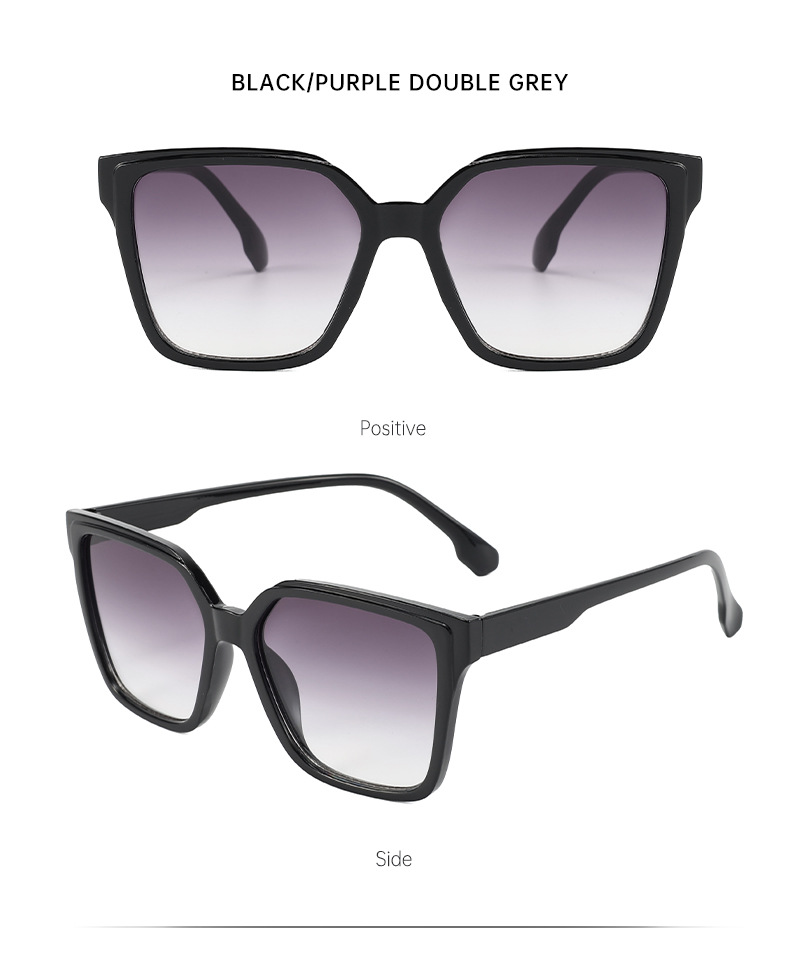 Square leopard print sunglasses for women with a high-end feel, 2025 new European and American sunglasses, UV400 sun protection retro sunglasses pic 10