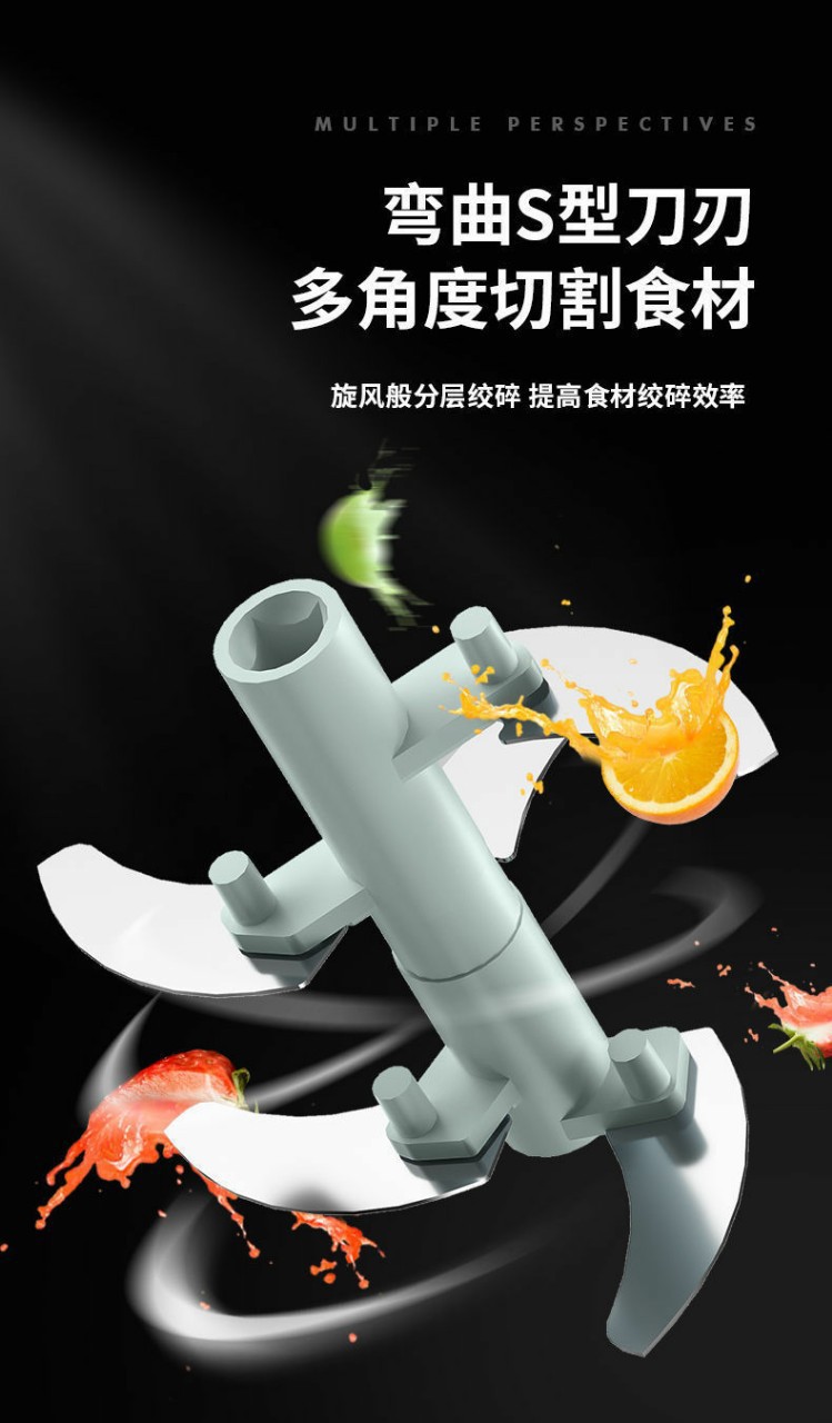 Cat print household garlic mince cutter, hand-pulled meat grinder, kitchen dumpling filling mincing machine, garlic puller pic 4