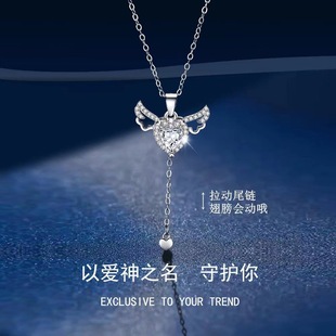 s925 sterling silver pearl necklace, a simple and elegant single beaded pendant, versatile and niche collarbone necklace pic 3