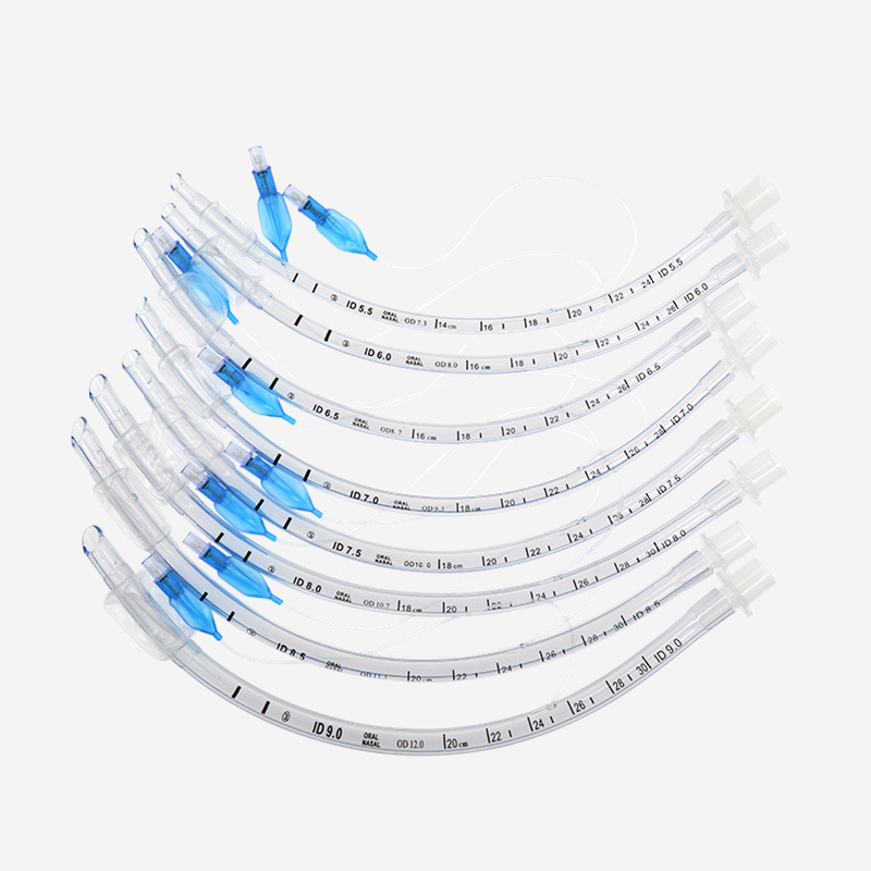 Cross-border exclusive single-use reinforced tracheal intubation with guide wire, medical emergency sterile tracheal intubation pic 12