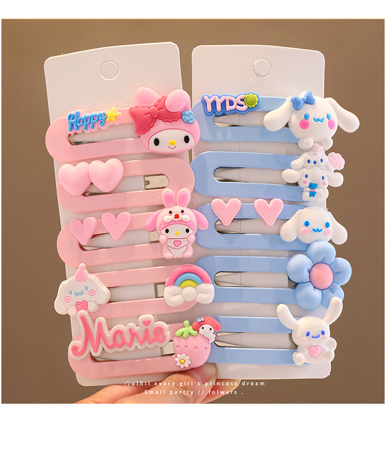 儿童卡通发夹小女孩碎发夹女童网红不伤发头饰可爱宝宝发卡发饰详情22