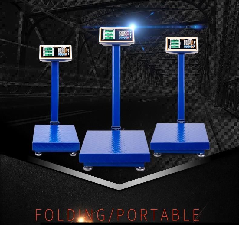 300公斤商用电子秤市场称菜磅秤台秤电子称100kg150卖菜秤详情17