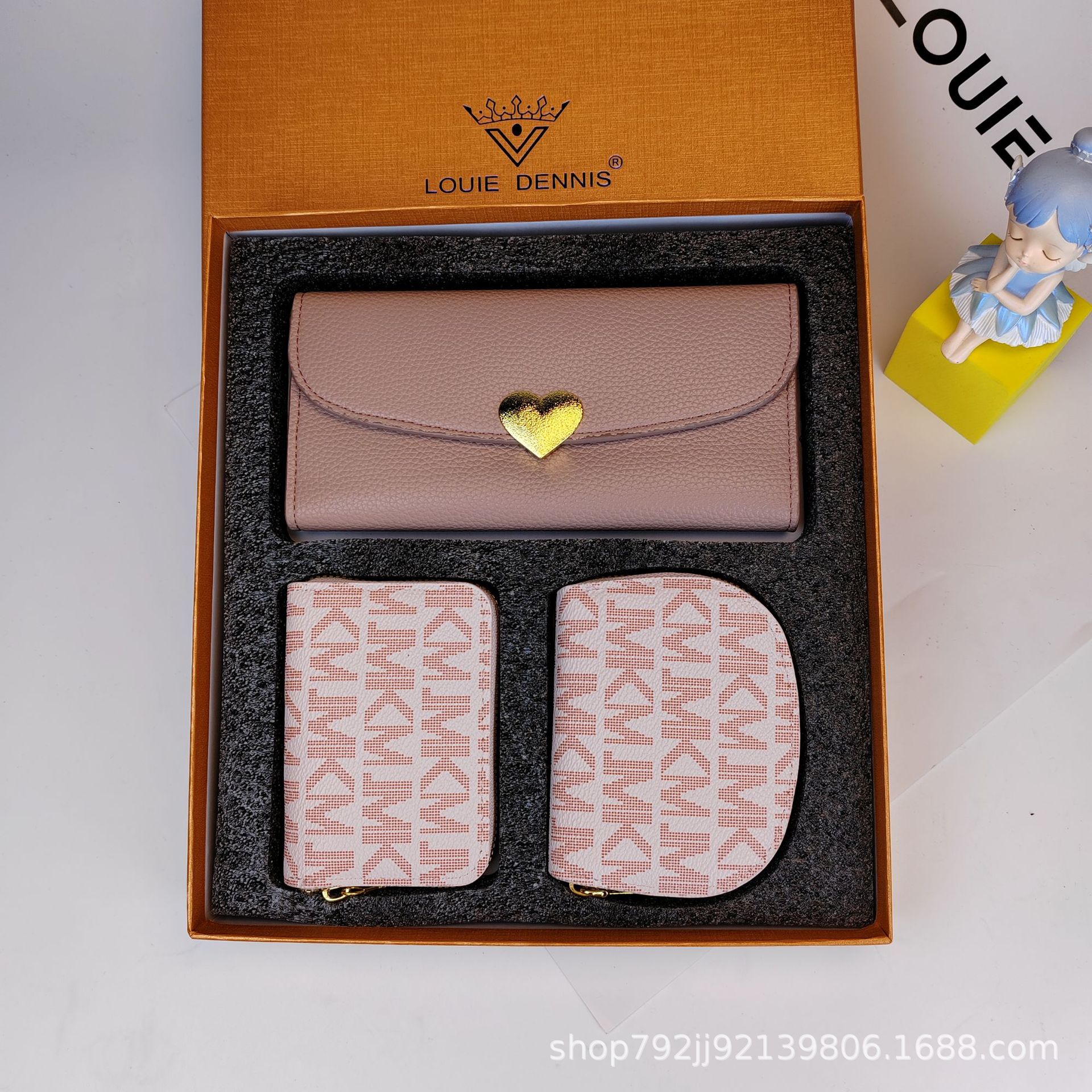 2024新款三件套礼盒装钱夹卡包套盒详情41