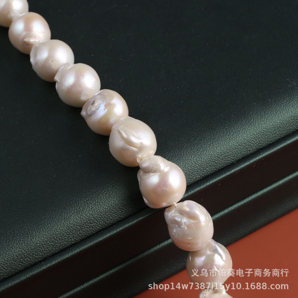 Natural pearl Baroque round beads DIY jewelry accessories, handcrafted jewelry necklaces, wholesale and production pic 6