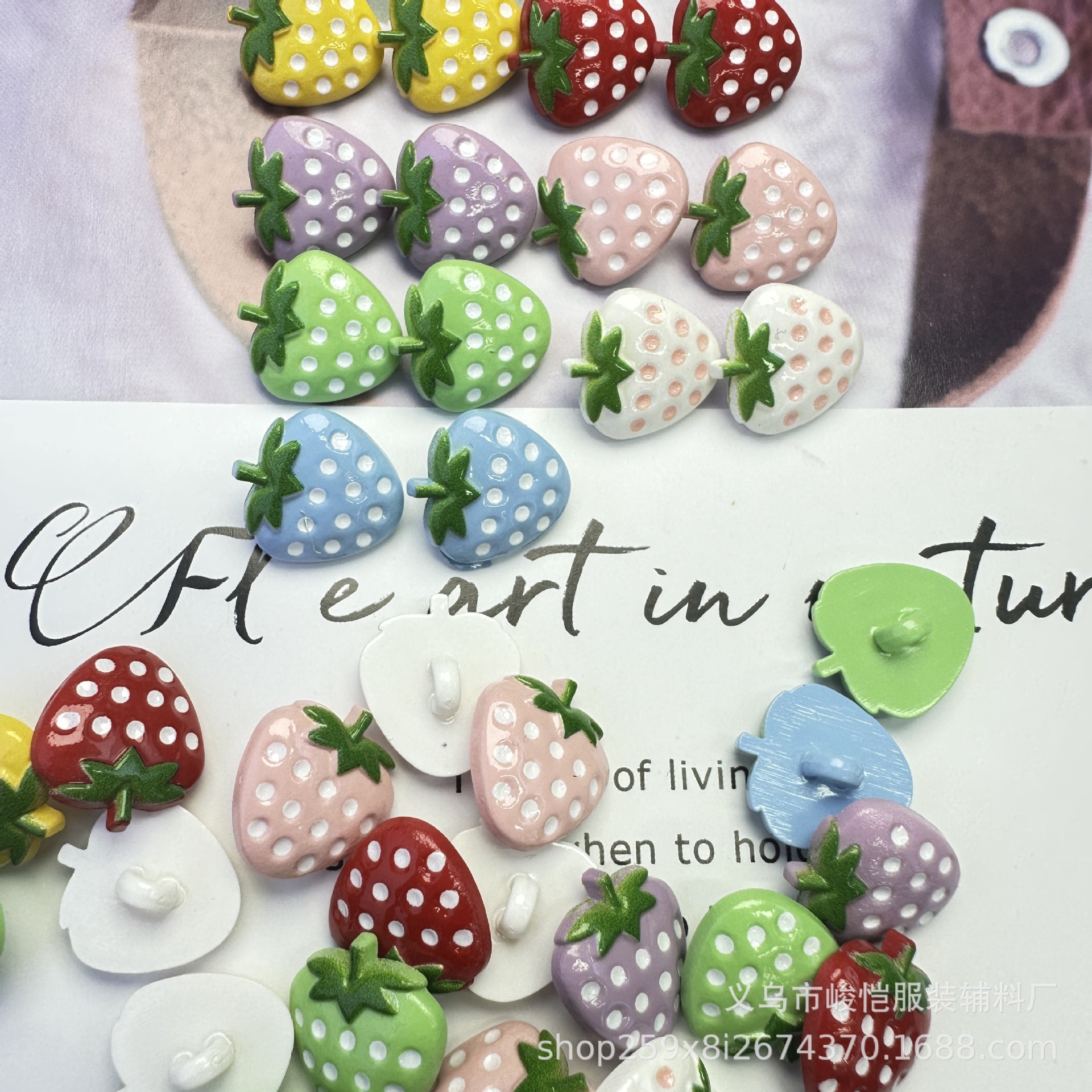 diy resin accessories for watermelon, strawberry, pineapple and apple, fruit slices, hair accessories, hair clips, cream glue, oiling and colorful buttons pic 9