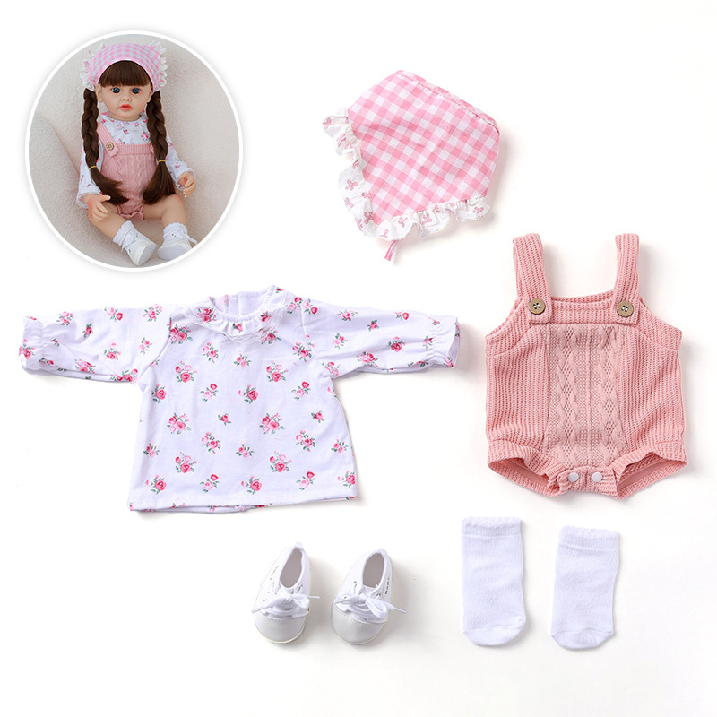 55-centimeter doll clothes, life-like reborn doll girl, doll fashion change, 22-inch doll doll clothes pic 6