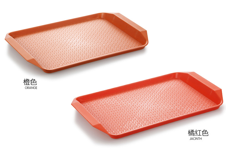 商用快餐店托盘饭店端菜上菜托盘加厚防滑防摔盘餐饮专用食品级盘详情6