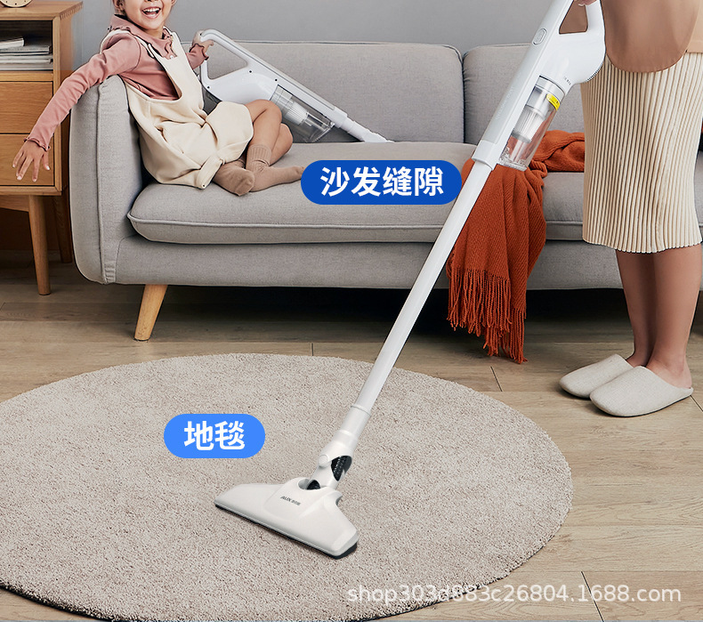 新款家用吸尘器大吸力手持式便携干湿两用除螨小型扫地拖地机批发详情14
