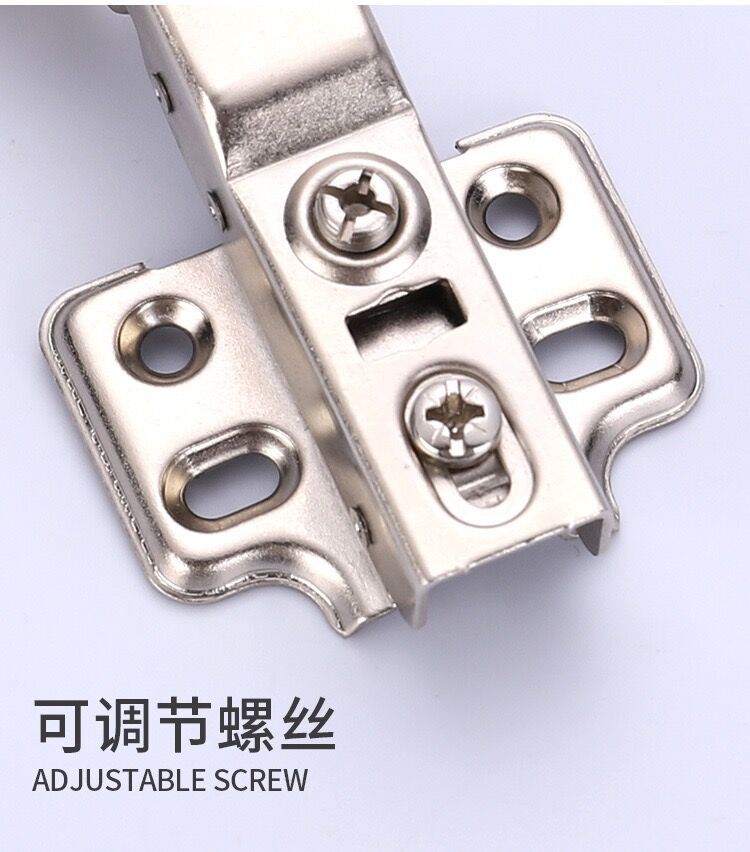 冷轧钢铁铰链静音液压阻尼缓冲橱柜门合页直中弯弹簧衣柜合页门铰详情10