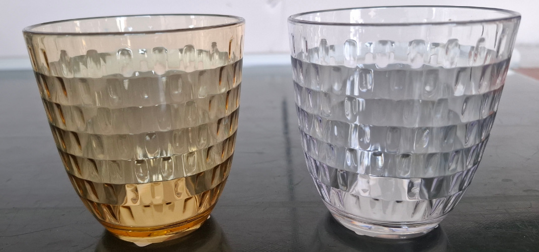 Plastic cups, food-grade acrylic water cups, hotel beer and beverage cups, shatter-resistant commercial Hong Kong-style tea restaurant cups pic 2