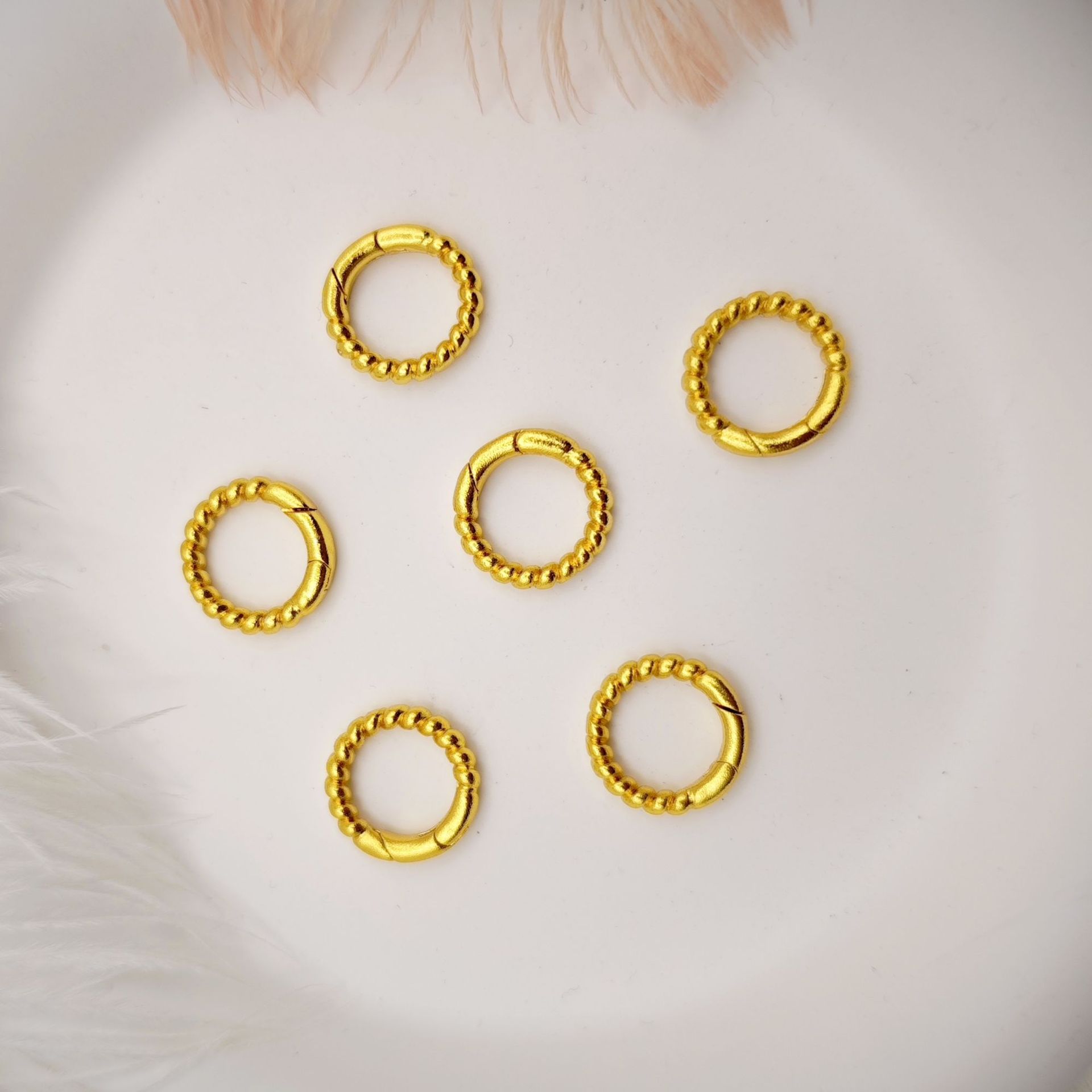 保色古法金饰品扣异型扣diy手链项链扣连接扣详情20