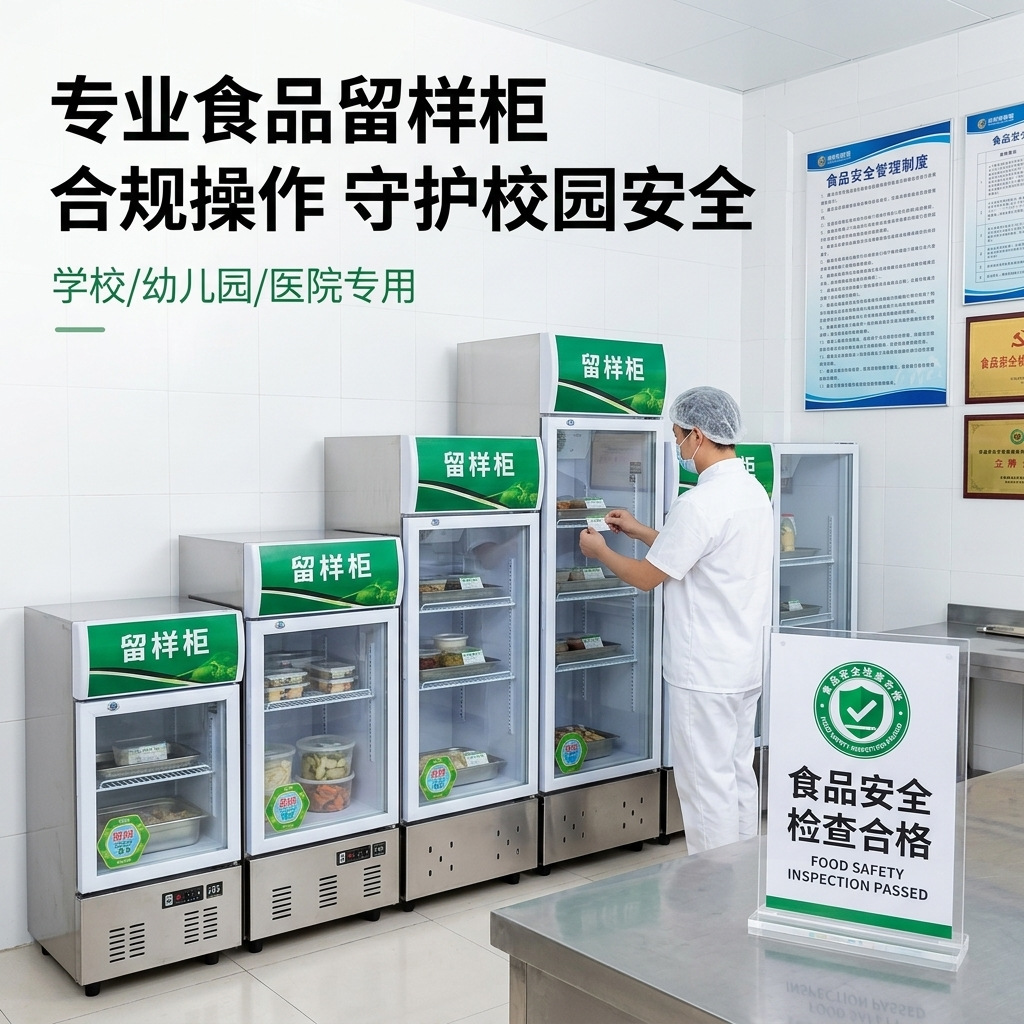 多规格双温食品留样柜 符合食安规范 幼儿园学校食堂专用冷藏设备详情6