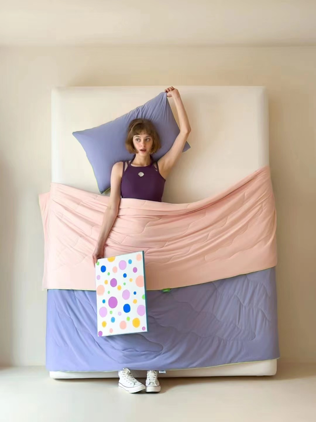 2025 Latest COOL DUCK Summer Quilt 180-gram soft single and Double soy plain air-conditioned quilt pic 63