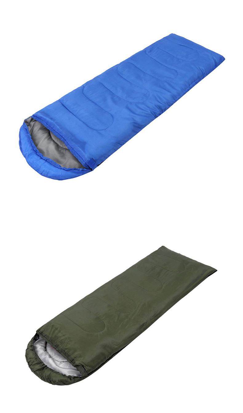Cross-border outdoor sleeping bag, envelope-style cap sleeping bag, all-season warm and moisture-proof portable camping sleeping bag for adults pic 10