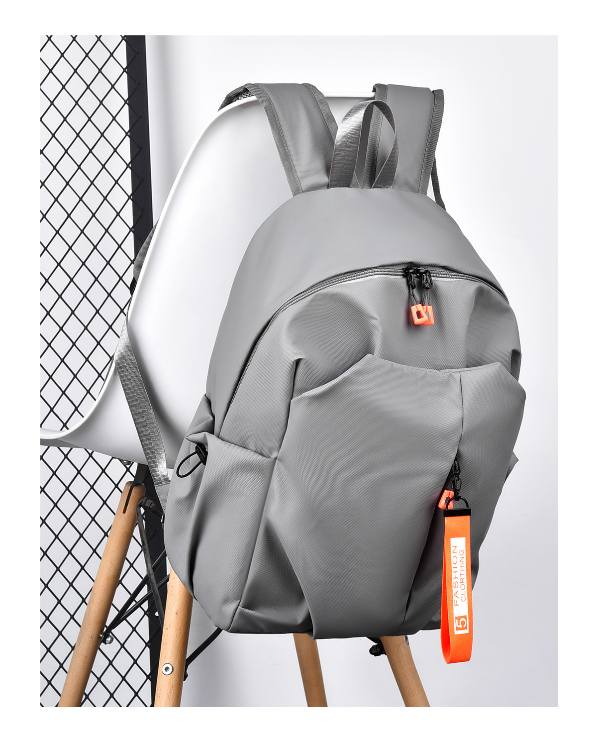 新款双肩包男女同款 ins休闲简约大容量初中生高中生旅行学生书包详情44