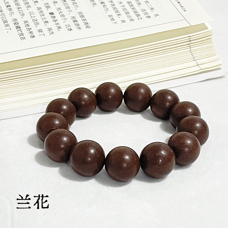 厂家批发合香珠手串天然药材古法提炼中药手串DIY佛珠男女款手链详情28