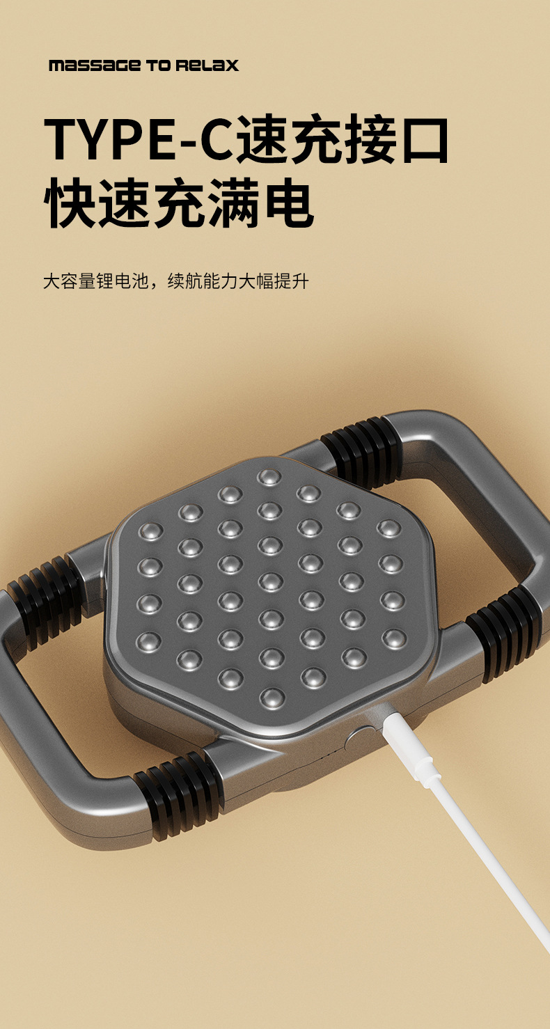 Cross-border fat-burning machine, fat-burning exercise and fitness equipment, leg shaping, waist shaping, tummy relaxation wonder, home exercise for lazy people pic 13