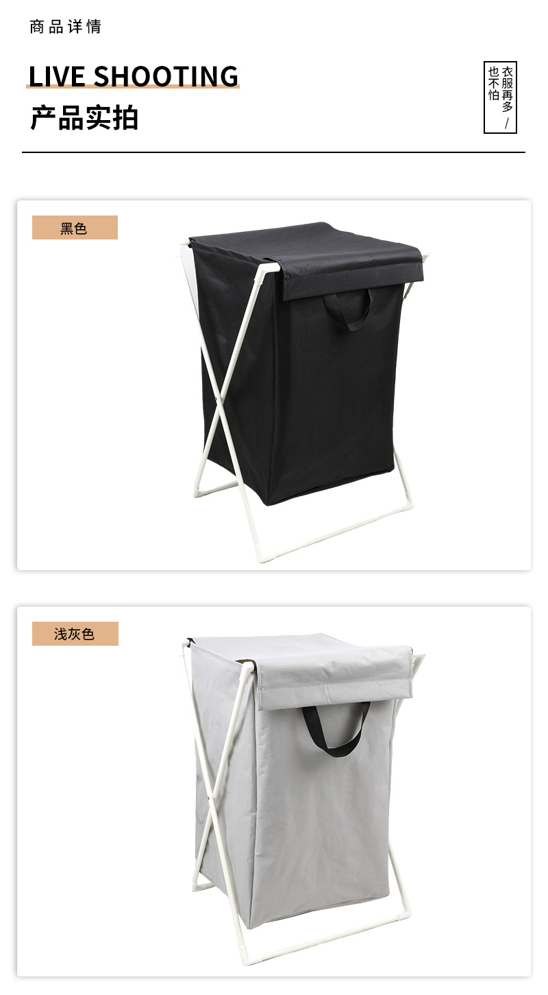 带轮折叠收纳箱80L露营户外整理箱防尘防水大容量详情18