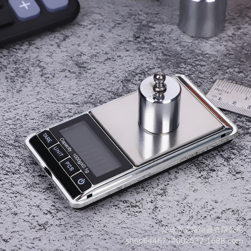 Mini 0.01g gram scale Portable pocket jewelry scale palm pic 22