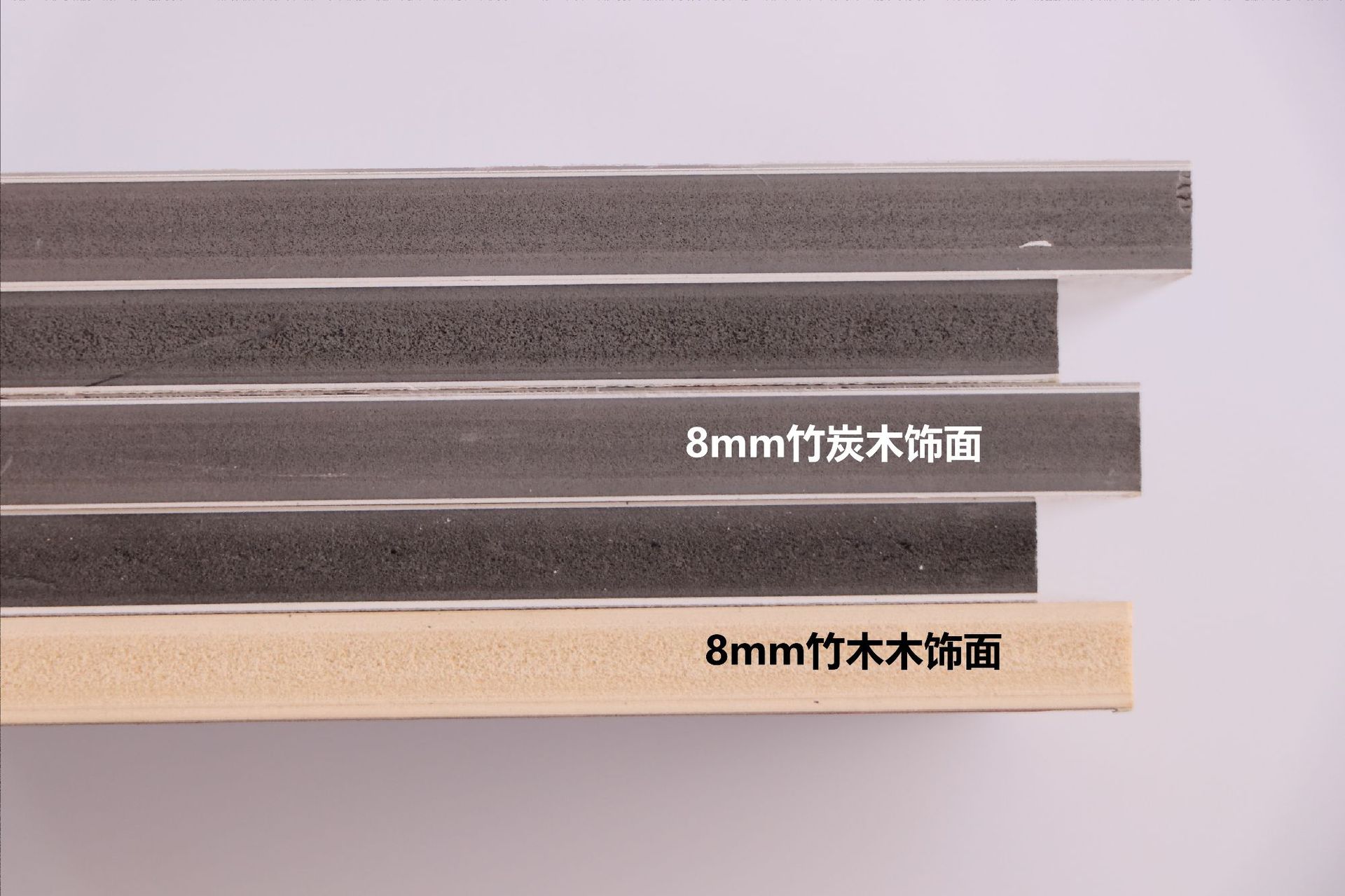 Bamboo and wood fiber PET metal mirror carbon crystal board wall panels, hotel quick-installation water ripple bamboo charcoal wood veneer panels pic 6