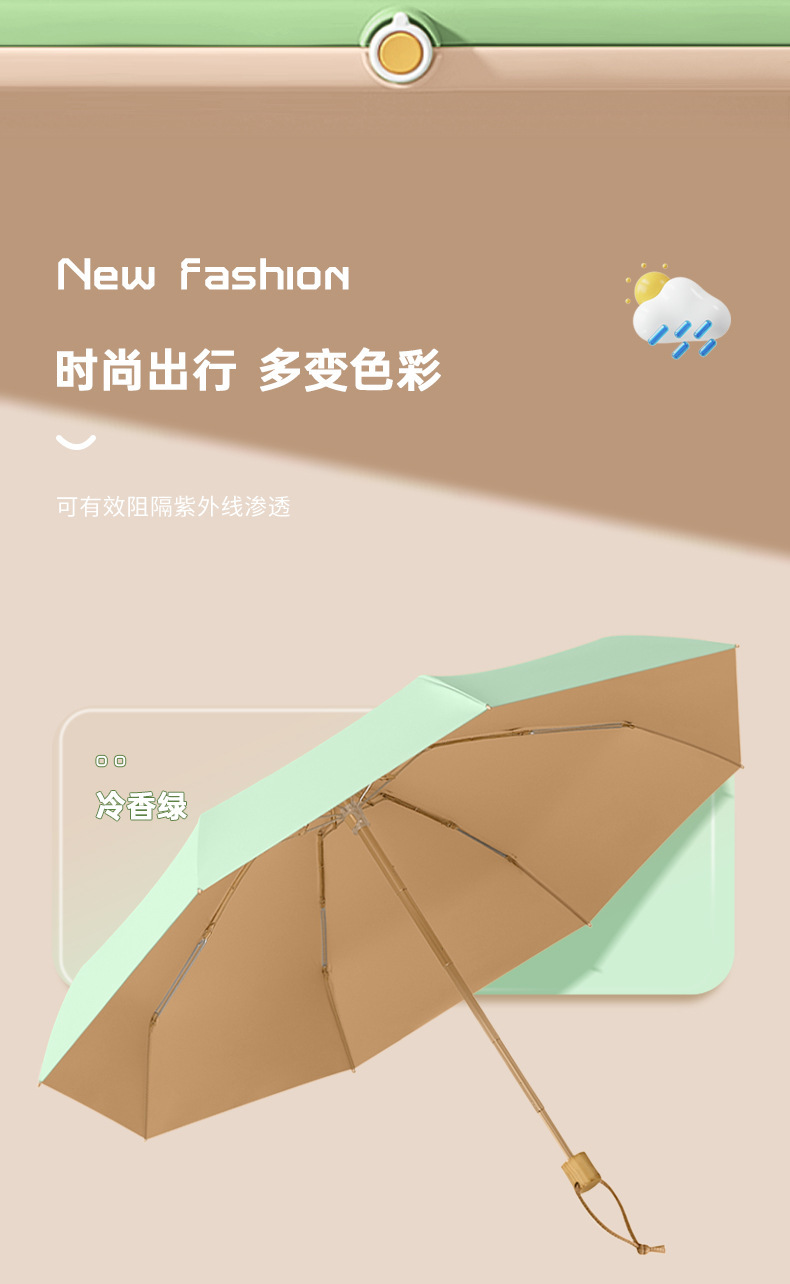 遇水变色防晒大雨伞180cm一次性雨伞详情12
