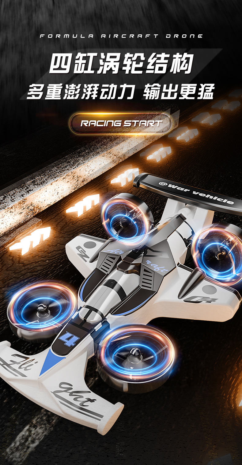 New land and air dual-purpose remote-controlled drifting car, stunt remote-controlled aircraft, long-range helicopter, fixed-altitude drone toy pic 7