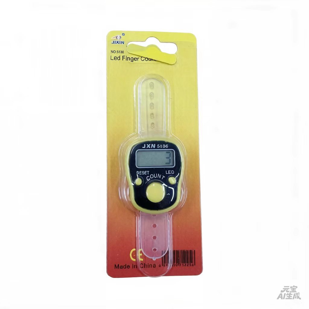 LED manual ring counter 1040 card insert mini luminous counter, 18 colors to choose from, factory direct sales pic 9