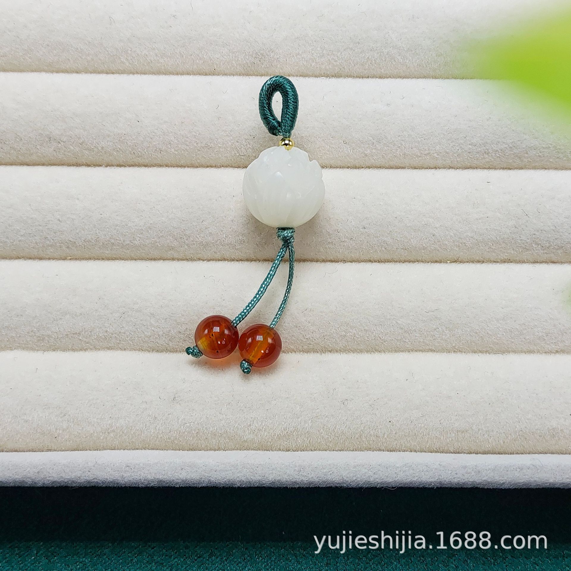 天然菩提根猫爪猫咪莲花小滴溜挂坠手串项链吊坠隔珠文玩饰品配件详情17