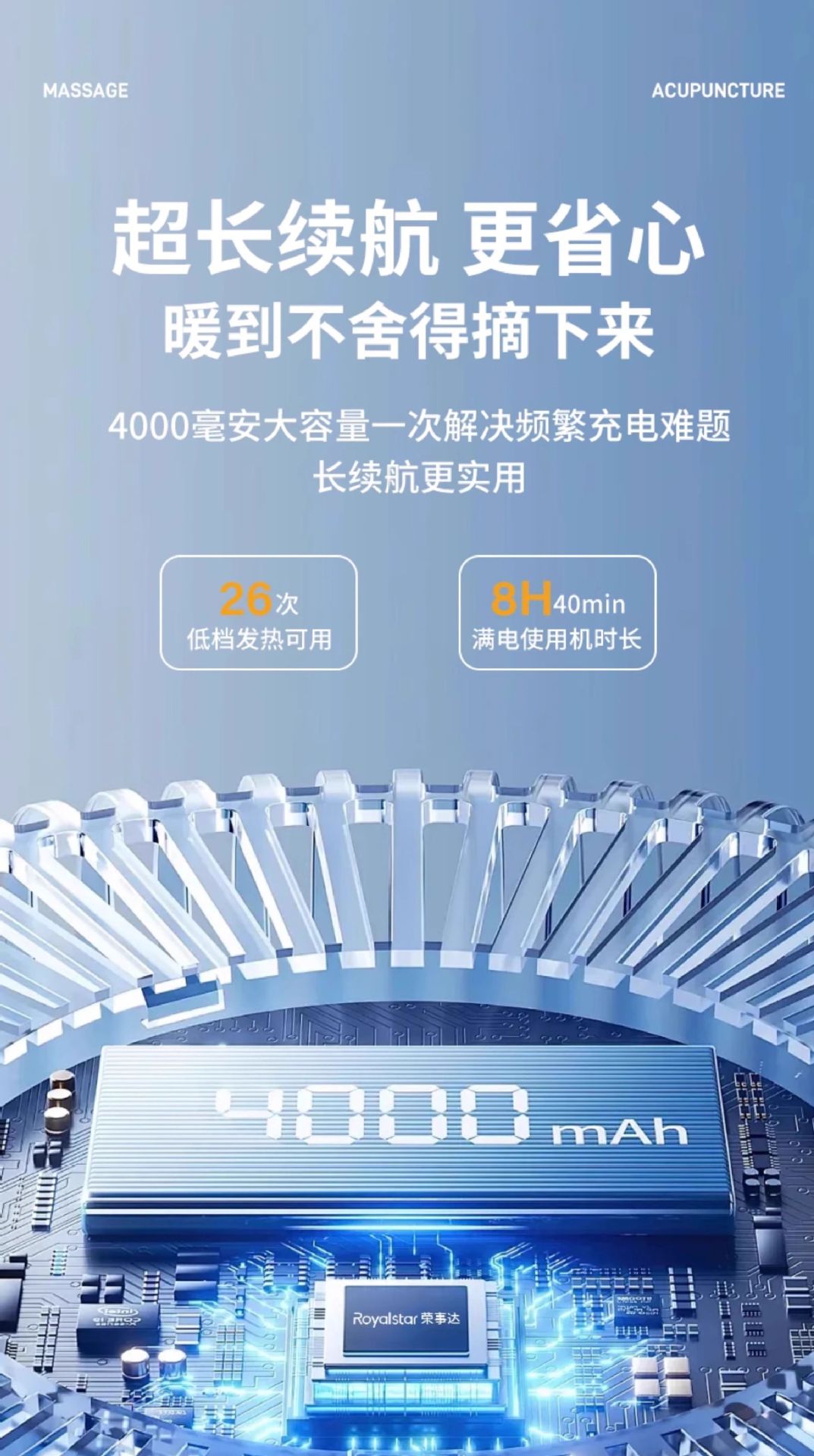 shanilak   跨境加热震动按摩护膝恒温多功能老人保养艾草腿部护具膝盖理疗仪详情27