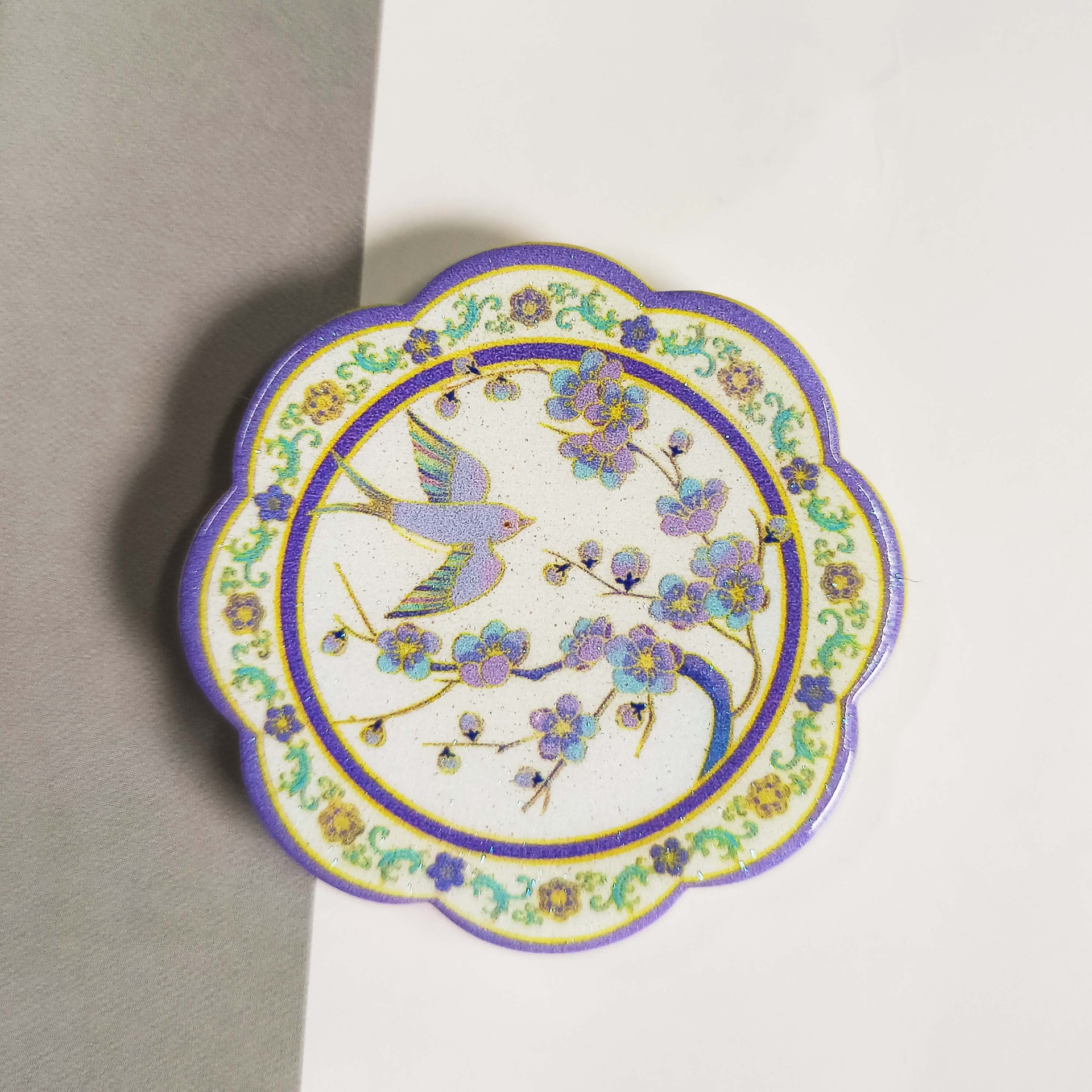 Chinese retro-style simulation plate, afternoon tea cake, dessert tray, food toy mini version model display accessory pic 5