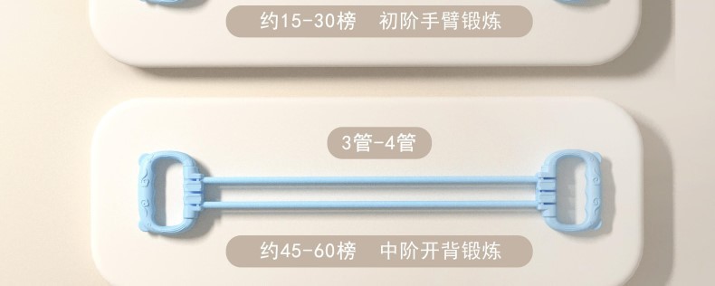 可调节磅数8字拉力器女开肩美背六股家用健身弹力带8字练背拉力绳详情13