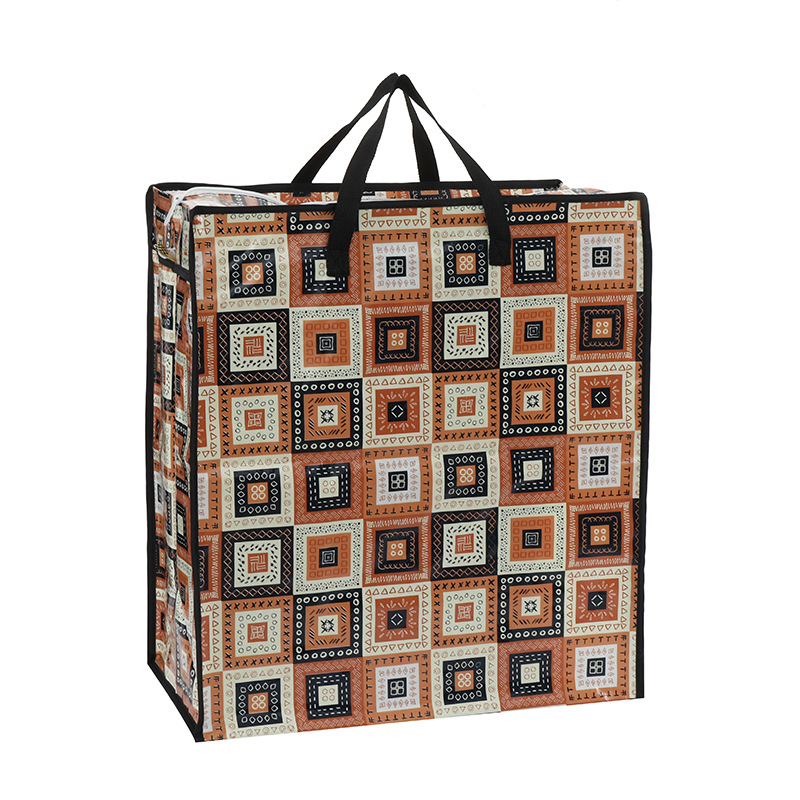 厂家批发衣物收纳袋防水防潮编织袋家用棉被衣服收纳手提打包袋详情4