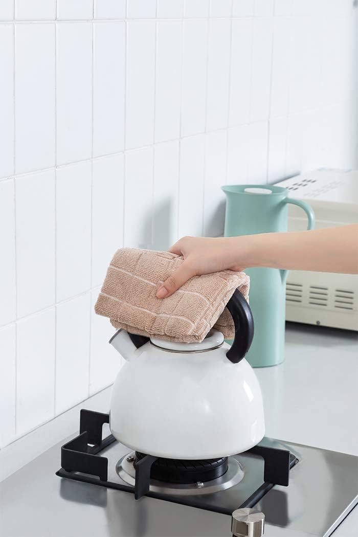 不沾油不掉毛抹布厨房洗碗布加厚超吸水洗碗巾擦桌布擦手巾百洁布详情6