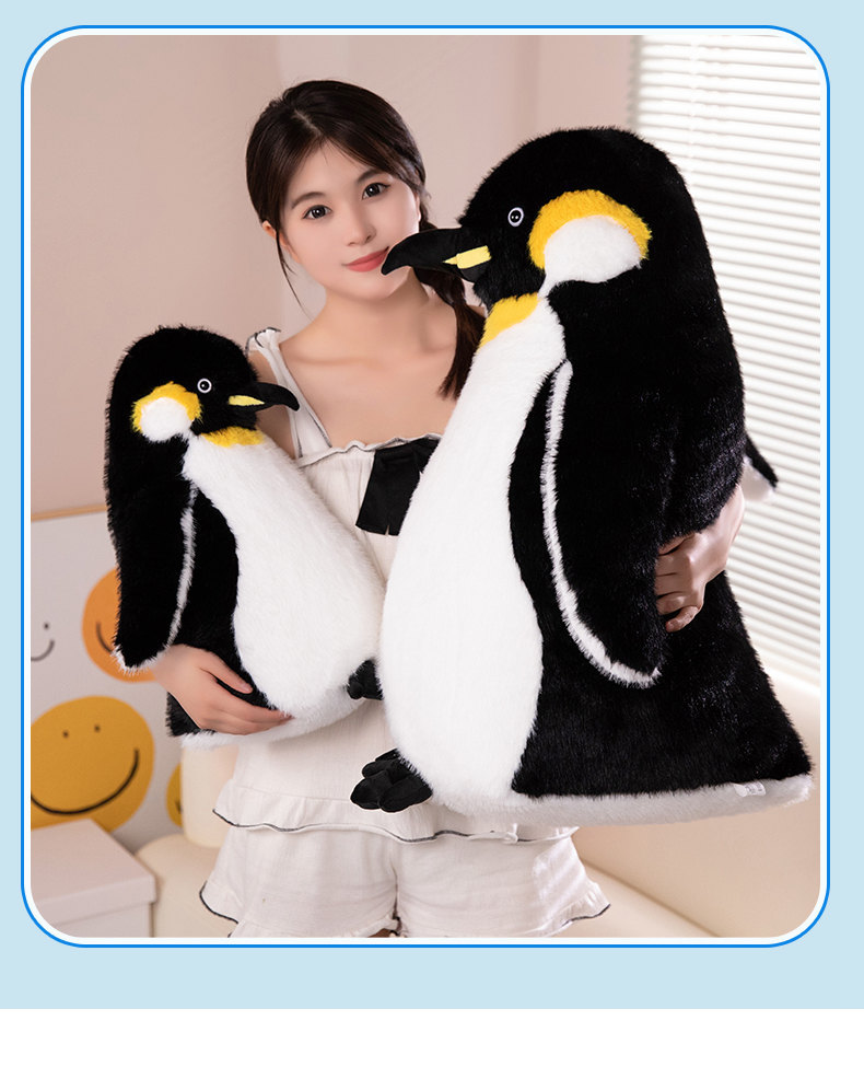 仿真企鹅公仔毛绒玩具玩偶抱枕布娃娃儿童女生生日礼物详情13