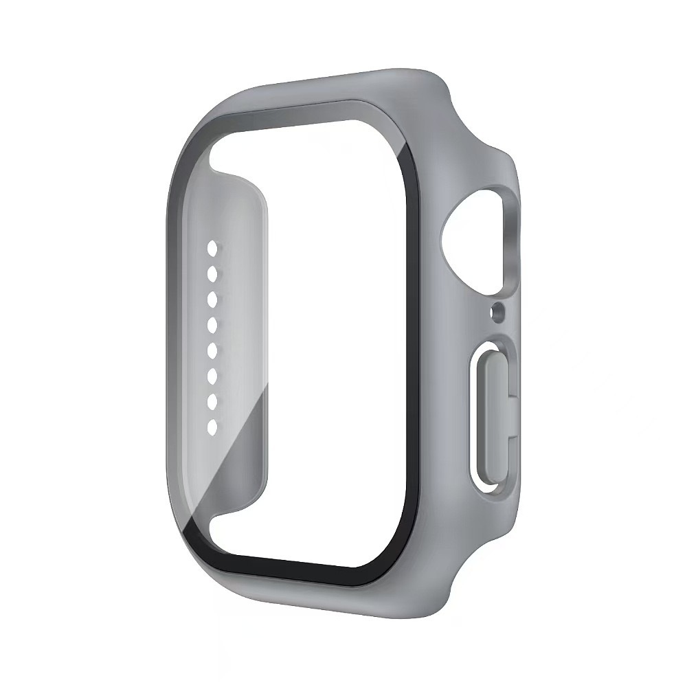 苹果手表保护壳适用iwatch s10手表壳防摔PC喷油钢化膜s9壳膜一体详情37