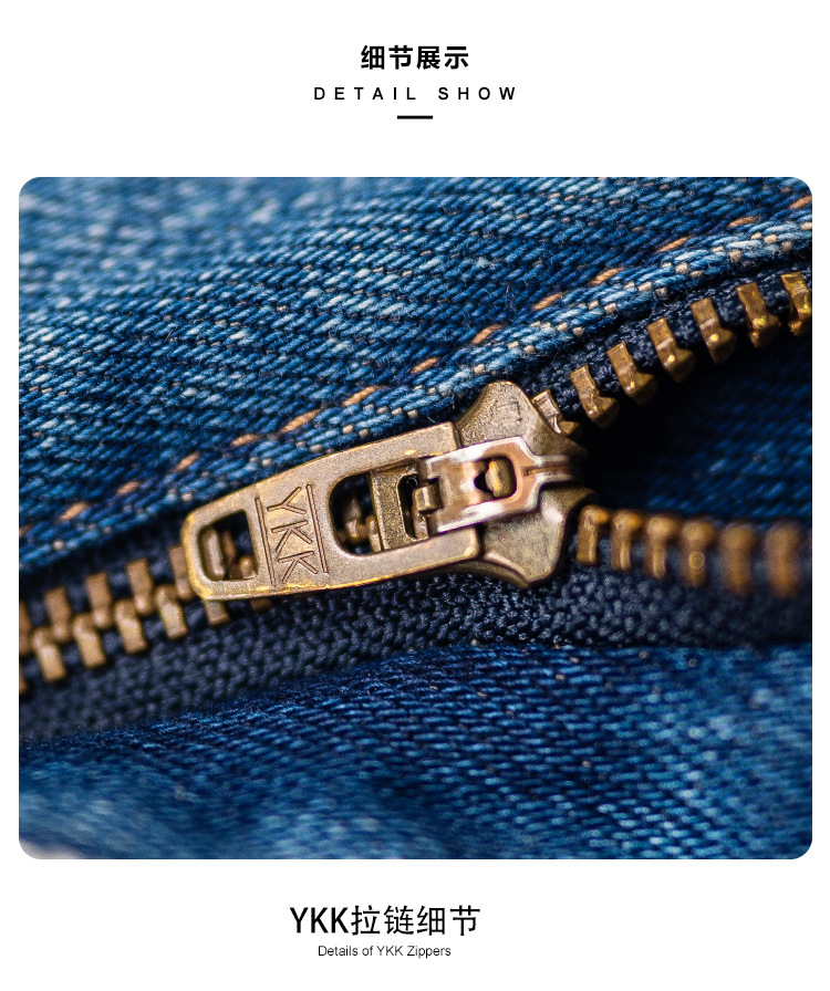 Factory direct sales of new winter bestsellers: light blue flocked jeans, narrow straight-leg pants for petite women, floor-length pants pic 18