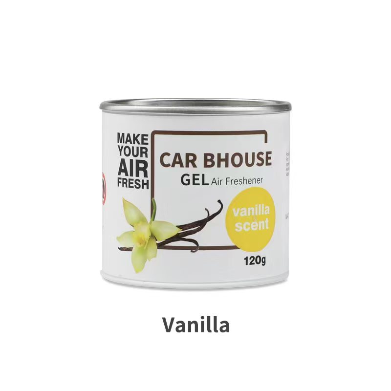 车载香水汽车香薰座跨境GEL固体香膏车内香氛香薰香味持久详情3